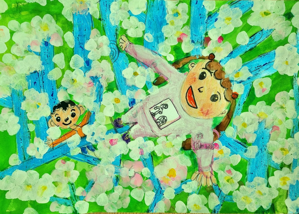 벚꽃 속으로